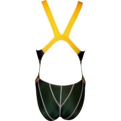 YINGFA Wettkampfanzug Speedsuit Grün/gelb -Schwimmausrüstung YINGFA Wettkampfanzug Speedsuit gruengelb 300 03