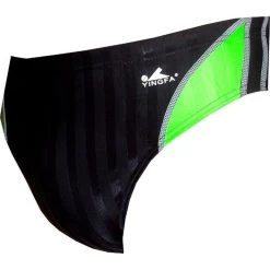 Yingfa Badehose CLASSIC Schwarz-grün