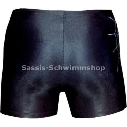 Yingfa Badehose SPIDER -Schwimmausrüstung Yingfa Badehose CLASSIC schwarz rot 562 03