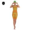 Arena Carbon Air 2 Wettkampfanzug Lime-orange Offener Rücken -Schwimmausrüstung arena Carbon Air 2 Wettkampfanzug lime orange offener Ruecken 73 01