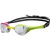 Arena Cobra Ultra Mirror Wettkampf Schwimmbrille Silver-green-pink -Schwimmausrüstung arena Cobra Core Mirror Wettkampf Schwimmbrille 180 01