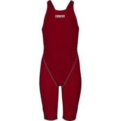 Arena Mädchen Wettkampfanzug Powerskin ST 2.0 Deep Red Offener Rücken