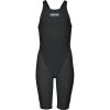 Arena Mädchen Wettkampfanzug Powerskin ST 2.0 Schwarz Offener Rücken -Schwimmausrüstung arena Maedchen Wettkampfanzug Powerskin ST 20 schwarz offener Ruecken 160 01